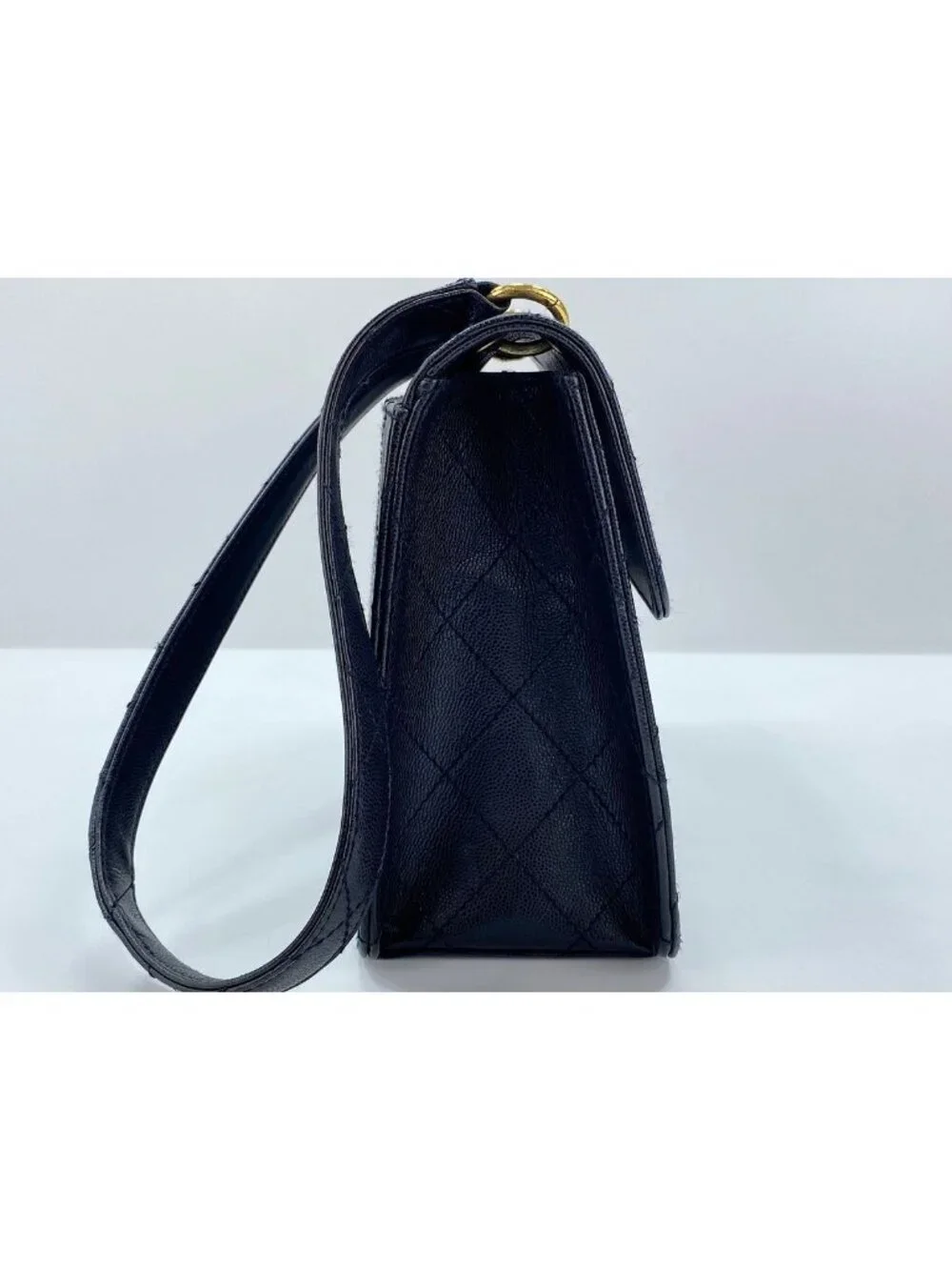 Chanel Shoulder Bag Caviar Leather Quilted